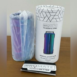Brumate Hopsulator Slim in Rainbow Titanium